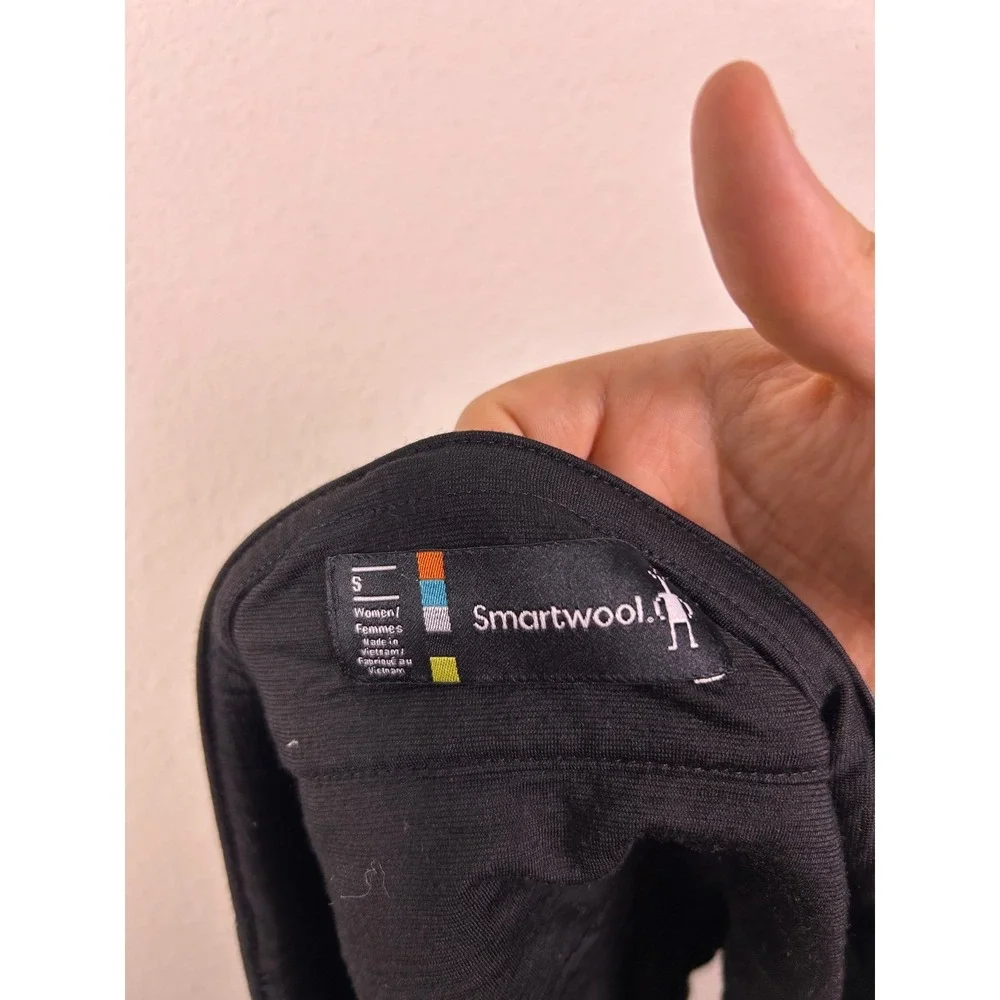 Smartwool Corbet 120 Quilted Insulated Skirt Black Gray Print Small